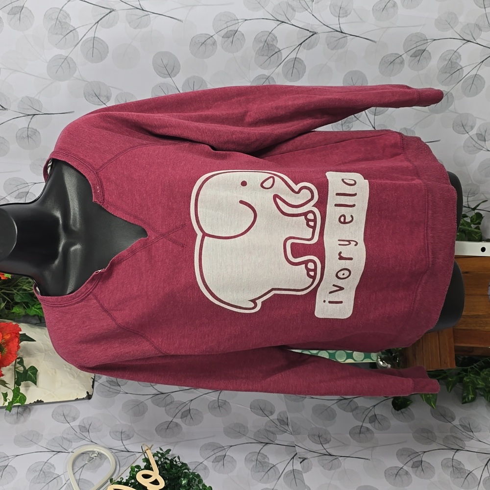 Ivory Ella "Save The Elephants" Graphic Pullover - Picture 5 of 10